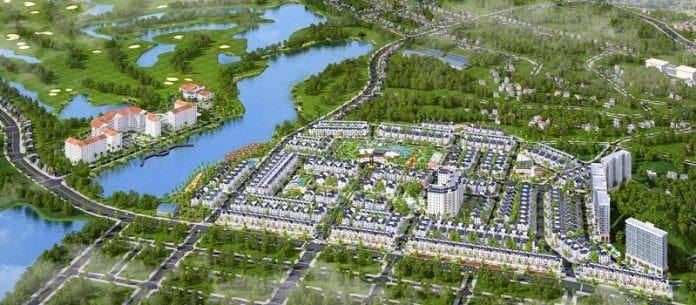 Times Garden Vĩnh Yên 1 Phối cảnh khu đô thị Times Garden Vĩnh Yên