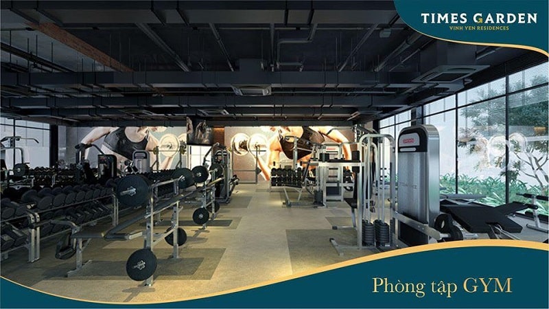 Phòng Gym KĐT Nam Vĩnh Yên – Vĩnh Phúc