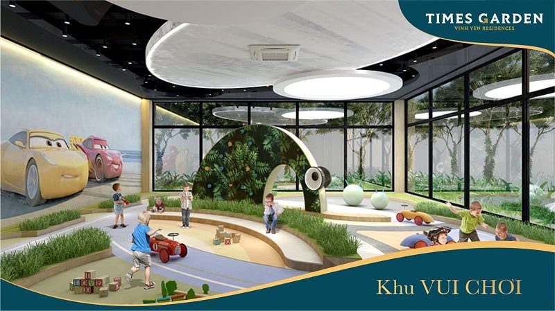 Khu vui chơi trẻ em KĐT Times Garden Nam Vĩnh Yên – Vĩnh Phúc