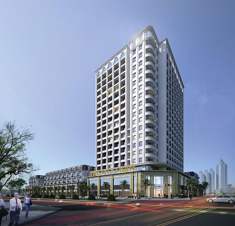 Tổ hợp căn hộ, nhà phố thương mại The City Light Vĩnh Yên 1 Tổ hợp căn hộ, nhà phố thương mại The City Light Vĩnh Yên
